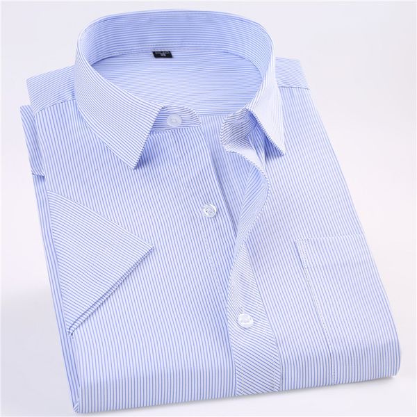 striped shirts men short sleeve casual slim twill mens shirt long sleeve business work male camisas brand non iron chemise homme 210524, White;black
striped shirts men short sleeve casual slim twill mens shirt long sleeve business work male camisas brand non iron chemise homme 210524, White;black