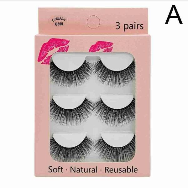 false eyelashes 3 pairs natural thick 3d imitation mink handmade tools extension reusable beauty makeup lashes c7h0
false eyelashes 3 pairs natural thick 3d imitation mink handmade tools extension reusable beauty makeup lashes c7h0
