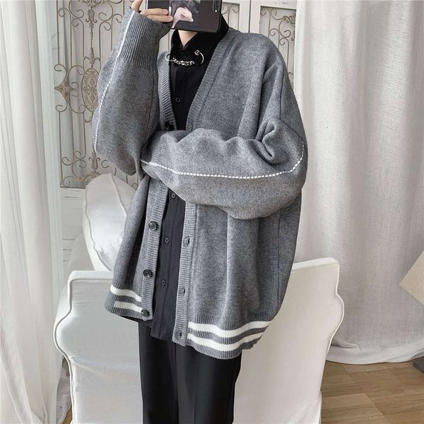 men's sweaters sweater sweatshirt v-neck cardigan loose fashion brand casual versatile high school students coat qyub, White;black
men's sweaters sweater sweatshirt v-neck cardigan loose fashion brand casual versatile high school students coat qyub, White;black