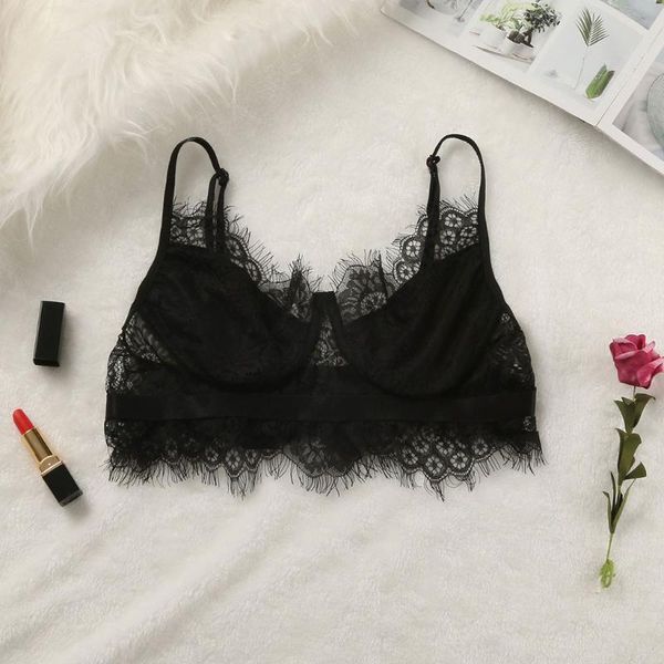 women's g-strings lace hollow openwork perspective women underwear set elasticity no chest pad 1.22 03b6, Black;white
women's g-strings lace hollow openwork perspective women underwear set elasticity no chest pad 1.22 03b6, Black;white