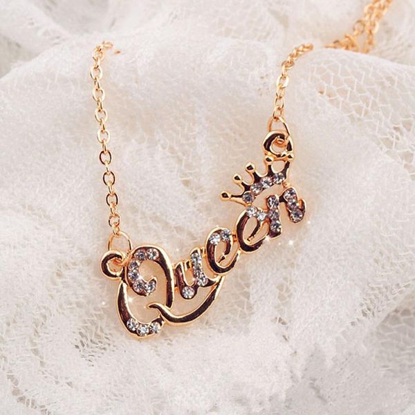 chains zircon crystal necklace women fashion jewelry birthday present luxury gold-color queen crown chain, Silver
chains zircon crystal necklace women fashion jewelry birthday present luxury gold-color queen crown chain, Silver