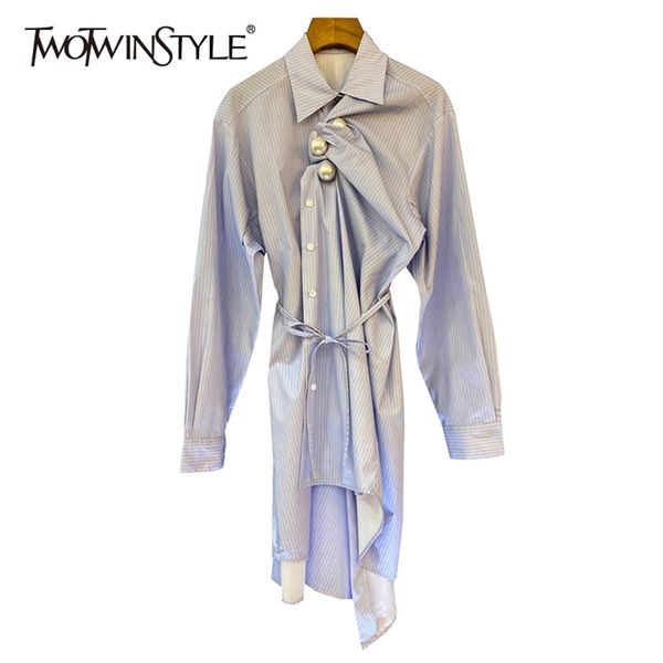 asymmetrical striped patchwork pearl dress for women lapel long sleeve irregular hem elegant dresses female fashion 210520, Black;gray
asymmetrical striped patchwork pearl dress for women lapel long sleeve irregular hem elegant dresses female fashion 210520, Black;gray