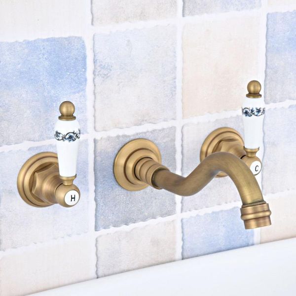 bathroom sink faucets antique brass widespread wall-mounted tub 3 holes dual ceramic handles kitchen basin faucet mixer tap asf531
bathroom sink faucets antique brass widespread wall-mounted tub 3 holes dual ceramic handles kitchen basin faucet mixer tap asf531