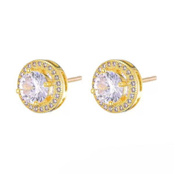 hip hop earrings full crystal zirconia cz stud earrings trendy gold silver color men women punk brincos, Golden;silver
hip hop earrings full crystal zirconia cz stud earrings trendy gold silver color men women punk brincos, Golden;silver