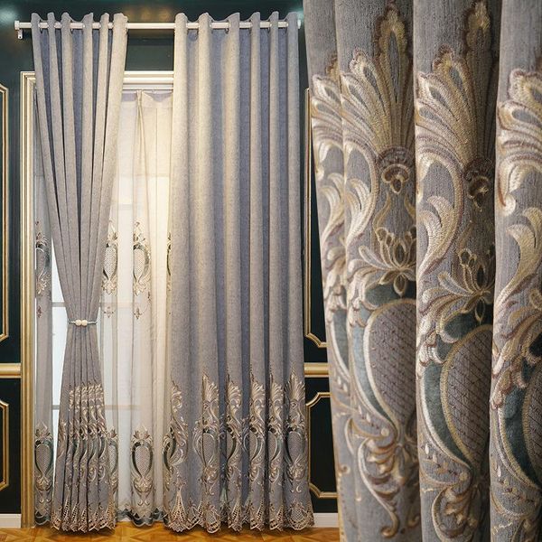 luxury chenille curtains chinese shading hollow embroidered for living dining room bedroom curtain & drapes
luxury chenille curtains chinese shading hollow embroidered for living dining room bedroom curtain & drapes