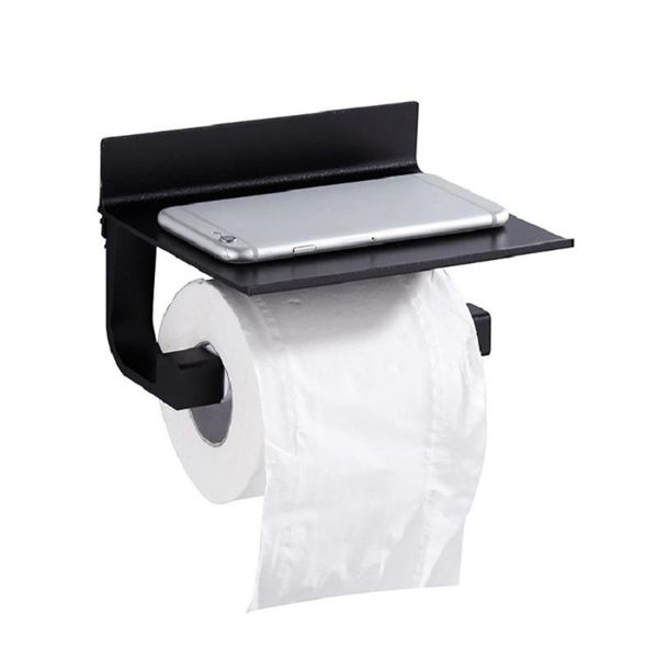 toilet paper holders 1pc aluminium rack wall mounted roll holder phone shelf towel storage space saver bathroom accessories
toilet paper holders 1pc aluminium rack wall mounted roll holder phone shelf towel storage space saver bathroom accessories