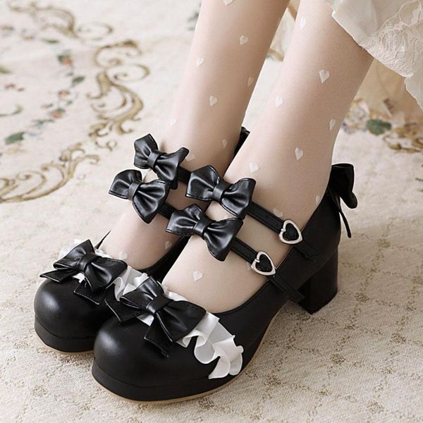 plus size 33-48 black gothic platform sweet bow tie cute chunky heels lolita lovely women shoes mary janes casual pumps dress
plus size 33-48 black gothic platform sweet bow tie cute chunky heels lolita lovely women shoes mary janes casual pumps dress