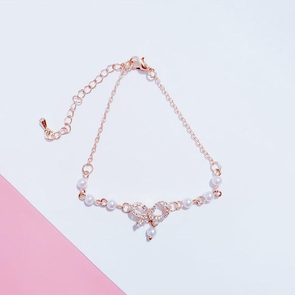 charm bracelets ins girl heart bowknot bracelet korea sweet and simple wild sen-line girlfriends interval pearl, Golden;silver
charm bracelets ins girl heart bowknot bracelet korea sweet and simple wild sen-line girlfriends interval pearl, Golden;silver