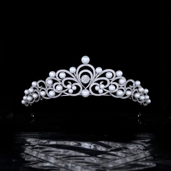 hair clips & barrettes baroque pearl crown birthday sweet wedding headdress bride married zircon tiara jewelry hq0299, Golden;silver
hair clips & barrettes baroque pearl crown birthday sweet wedding headdress bride married zircon tiara jewelry hq0299, Golden;silver