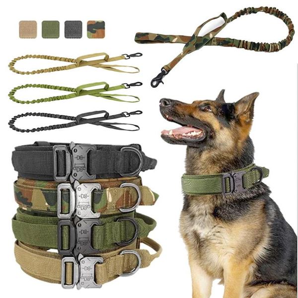 dog collars & leashes durable tactical collar adjustable nylon military leash for medium large dogs german shepherd training hunting
dog collars & leashes durable tactical collar adjustable nylon military leash for medium large dogs german shepherd training hunting