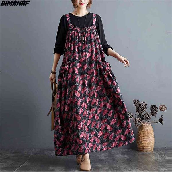 autumn dress women plus size floral print linen sleeveless female casual style vintage oversize long 210531, Black;gray
autumn dress women plus size floral print linen sleeveless female casual style vintage oversize long 210531, Black;gray