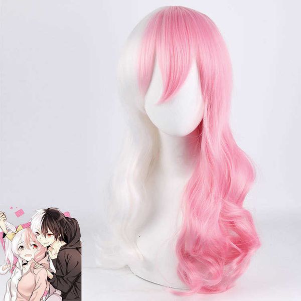 master santa cosplay wig pellet on breaking monomeric mixed color double fight long curly hair, Black
master santa cosplay wig pellet on breaking monomeric mixed color double fight long curly hair, Black