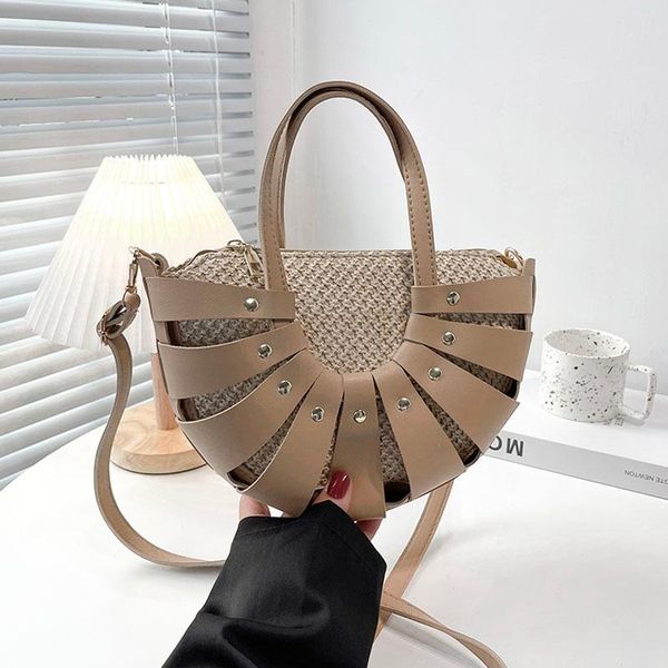 totes straw bag women summer shoulder bags fashion hollow crossbody large capacity wild handbag female leather phone pack
totes straw bag women summer shoulder bags fashion hollow crossbody large capacity wild handbag female leather phone pack