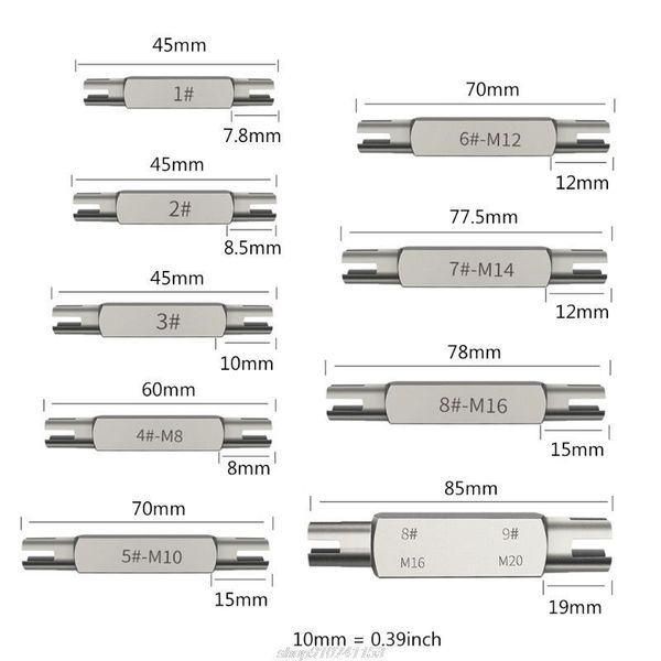 professional hand tool sets multi-size hexagonal double-end screw tap extractor steel broken head taps remover stripped set remove jy27 21 d
professional hand tool sets multi-size hexagonal double-end screw tap extractor steel broken head taps remover stripped set remove jy27 21 d