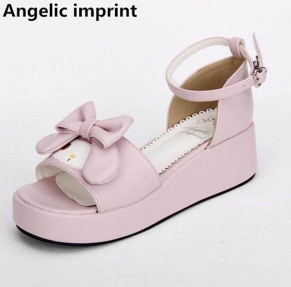 dress shoes angelic imprint woman mori girl lolita cosplay lady mid wedges heels pumps women princess summer sandals 33-47 pink, Black
dress shoes angelic imprint woman mori girl lolita cosplay lady mid wedges heels pumps women princess summer sandals 33-47 pink, Black