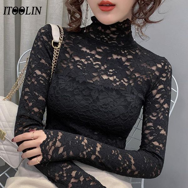 lace turtleneck plush itoolin basic women's blouses plus size mujer shirt women with long sleeve luxury winter autumn, White
lace turtleneck plush itoolin basic women's blouses plus size mujer shirt women with long sleeve luxury winter autumn, White