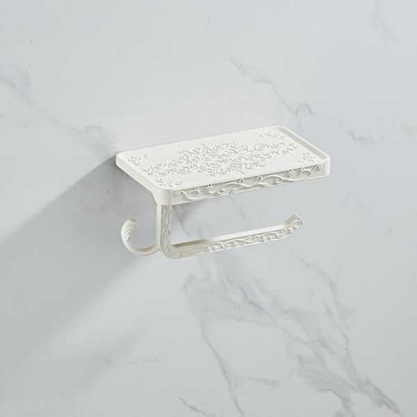 toilet paper holders bathroom hardware set white mobile phone holder space aluminum antique roll with shelf box wall mount
toilet paper holders bathroom hardware set white mobile phone holder space aluminum antique roll with shelf box wall mount
