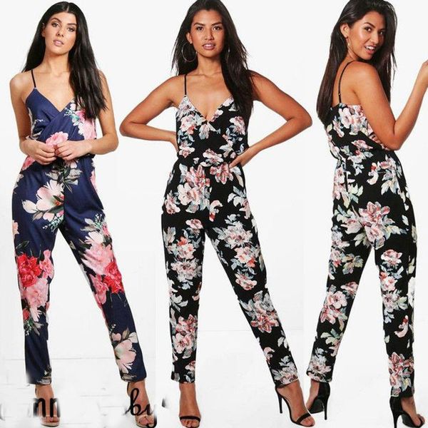 women's jumpsuits & rompers fashion women floral holiday playsuits beach jumpsuit loose strappy pants summer v-neck backless, Black;white
women's jumpsuits & rompers fashion women floral holiday playsuits beach jumpsuit loose strappy pants summer v-neck backless, Black;white