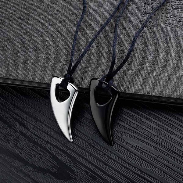 pendant necklaces men necklace amulet chain stainless steel hip hop long black jewelry on the neck male accessorie, Silver
pendant necklaces men necklace amulet chain stainless steel hip hop long black jewelry on the neck male accessorie, Silver