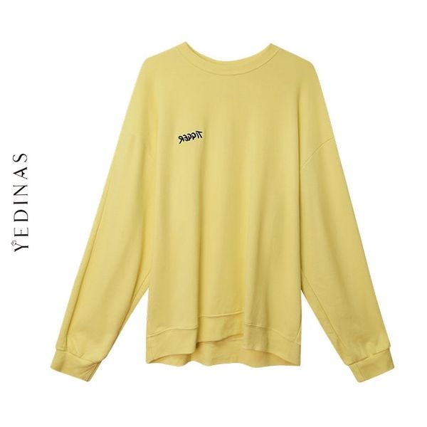 yedinas autumn winter hoodie women long sleeve and pullover casual loose white letter hip hop sweatshirt 210527, Black
yedinas autumn winter hoodie women long sleeve and pullover casual loose white letter hip hop sweatshirt 210527, Black