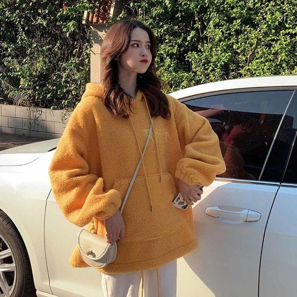 women's hoodies & sweatshirts casual letter embroider grain fleece hoodie women sweatshirt oversized loose teens girls korean fashon ha, Black
women's hoodies & sweatshirts casual letter embroider grain fleece hoodie women sweatshirt oversized loose teens girls korean fashon ha, Black
