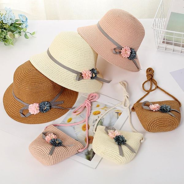 children's straw hat bag set summer beach baby sun female fisherman one drop caps & hats, Yellow
children's straw hat bag set summer beach baby sun female fisherman one drop caps & hats, Yellow