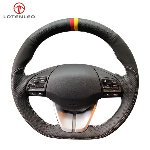 black genuine leather suede hand-stitched car steering wheel cover for ioniq 2021-2021 elantra 4 covers
black genuine leather suede hand-stitched car steering wheel cover for ioniq 2021-2021 elantra 4 covers