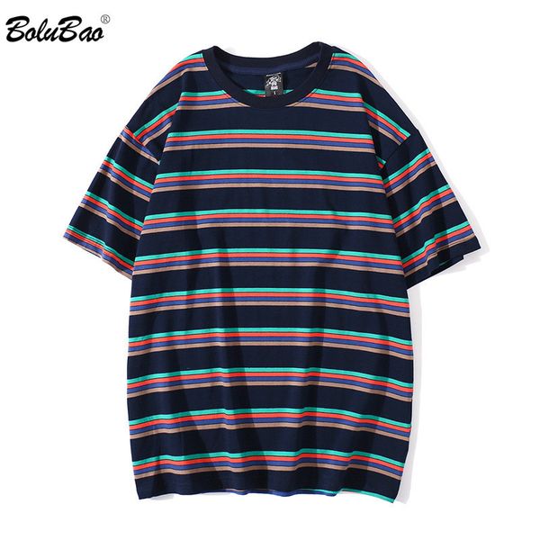 bolubao fashion men brand short sleeve t-shirts men's stripe summer t shirt casual street clothing hip hop male tees 210518, White;black
bolubao fashion men brand short sleeve t-shirts men's stripe summer t shirt casual street clothing hip hop male tees 210518, White;black