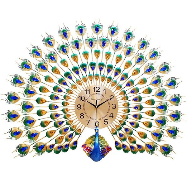 wall clocks luxury peacock clock large art silent gold vogue living room modern design duvar saat industrial decor ac50al
wall clocks luxury peacock clock large art silent gold vogue living room modern design duvar saat industrial decor ac50al