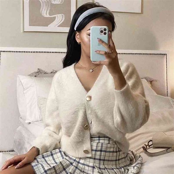 casual fluffy oversized cardigans women button loose v neck knitted sweater fuzzy autumn winter cardigan 210427, White;black
casual fluffy oversized cardigans women button loose v neck knitted sweater fuzzy autumn winter cardigan 210427, White;black