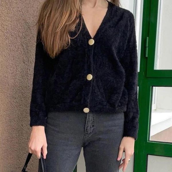 women's sweaters knitted cardigan coat autumn female long sleeve sweater women cotton black white ladies outwear chompas para mujer, White;black
women's sweaters knitted cardigan coat autumn female long sleeve sweater women cotton black white ladies outwear chompas para mujer, White;black