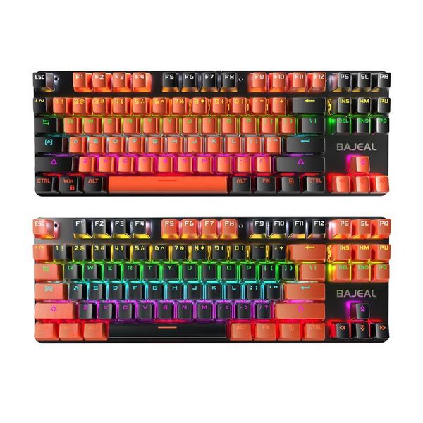 keyboards 2021 e-sports gaming mechanical keyboard game anti-ghosting backlit blue switch 87key teclado mecanico for lappc
keyboards 2021 e-sports gaming mechanical keyboard game anti-ghosting backlit blue switch 87key teclado mecanico for lappc