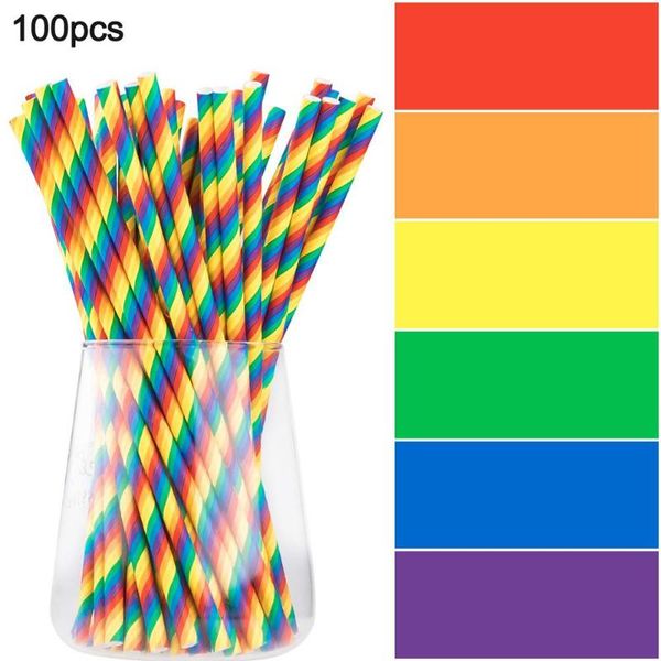 disposable dinnerware 100pcs year 2022 rainbow paper straws christmas eve children kids drinking birthday party supplies wedding decoration
disposable dinnerware 100pcs year 2022 rainbow paper straws christmas eve children kids drinking birthday party supplies wedding decoration
