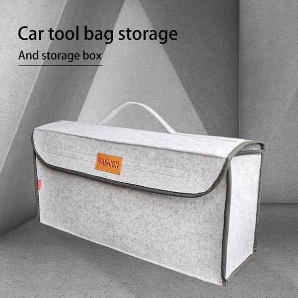 car organizer foldable trunk storage bag portable felt box high capacity auto tool interior supplies
car organizer foldable trunk storage bag portable felt box high capacity auto tool interior supplies