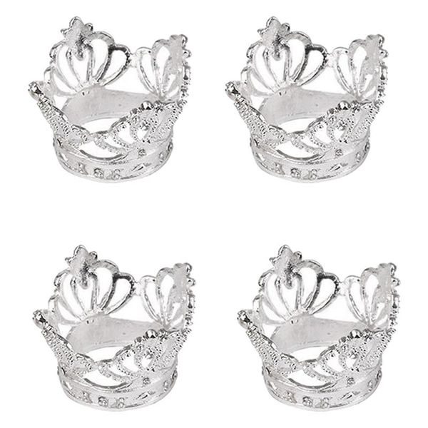 napkin rings crown set of 4 - rhinestone for formal dining, thanksgiving dinner, christmas dinner
napkin rings crown set of 4 - rhinestone for formal dining, thanksgiving dinner, christmas dinner