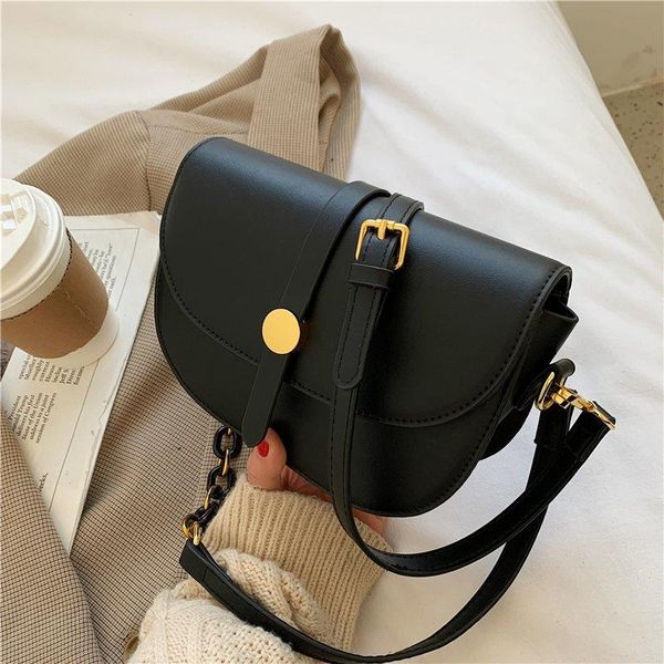 evening bags luxury fashion solid color leather crossbody shoulder for women 2021 semicircle saddle ladies chain designer handbag bag
evening bags luxury fashion solid color leather crossbody shoulder for women 2021 semicircle saddle ladies chain designer handbag bag
