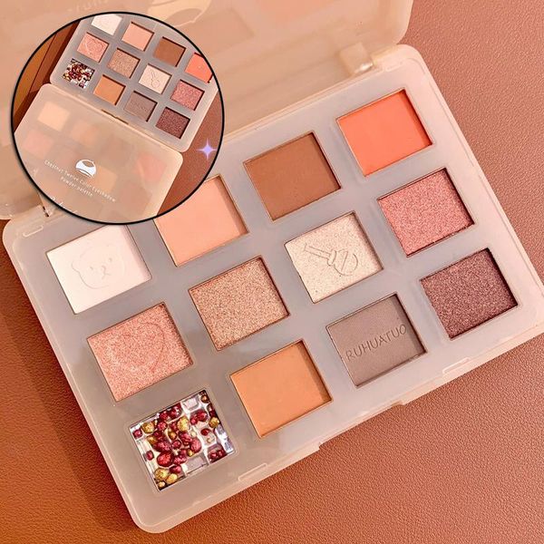 eye shadow 12 colors eyeshadow palette highlight shimmering naturally long lasting no smudging maquillaje
eye shadow 12 colors eyeshadow palette highlight shimmering naturally long lasting no smudging maquillaje