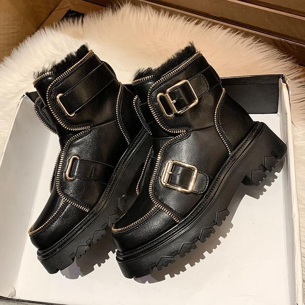 boots 2021 fleece and thick women's fashion versatile niche knight ankle, Black
boots 2021 fleece and thick women's fashion versatile niche knight ankle, Black