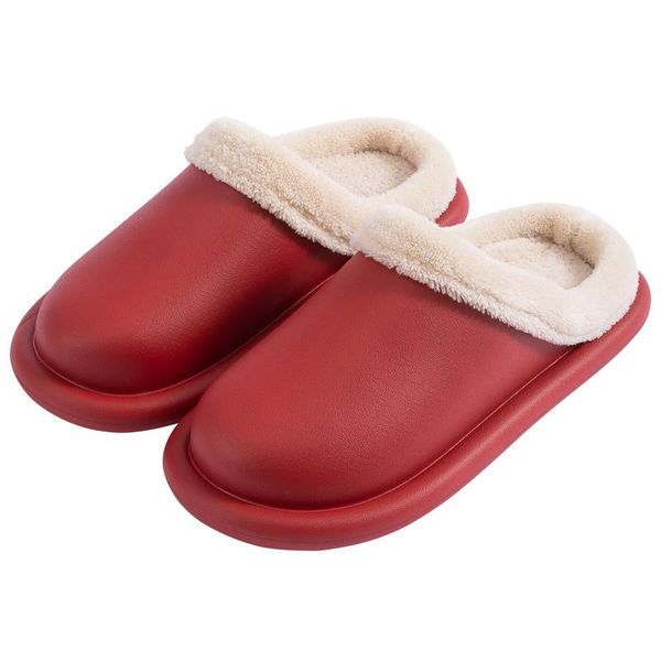 waterproof cotton slippers women's autumn winter home indoor warmth non-slip soft thick sole outdoor wear shoes, Black
waterproof cotton slippers women's autumn winter home indoor warmth non-slip soft thick sole outdoor wear shoes, Black