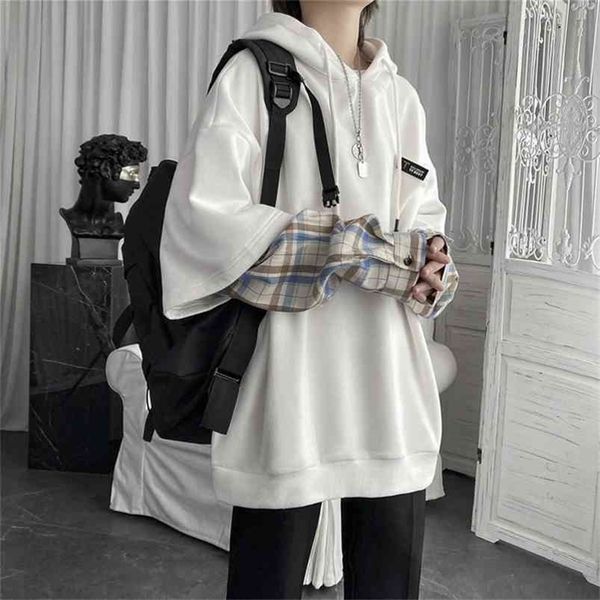 spring autumn women sweatshirts fashion casual hoodies korean style loose oversized hip hop harajuku streetwear 210809, Black
spring autumn women sweatshirts fashion casual hoodies korean style loose oversized hip hop harajuku streetwear 210809, Black