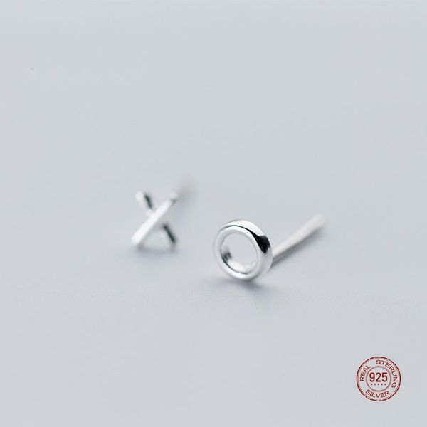 stud lko 925 sterling silver fashion cute tiny asymmetric x and o earrings for women girls birthday gifts jewelry accessories, Golden;silver
stud lko 925 sterling silver fashion cute tiny asymmetric x and o earrings for women girls birthday gifts jewelry accessories, Golden;silver