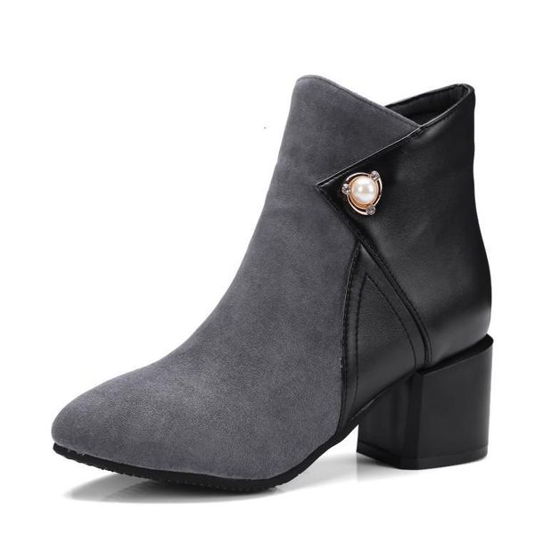 boots plus size pointed personality short ankle for women ladies shoes woman winter i8eu, Black
boots plus size pointed personality short ankle for women ladies shoes woman winter i8eu, Black