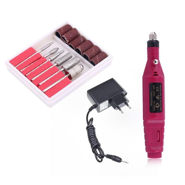nail art kits 1set mini electric drill power professional manicure pedicure machine cuticle removing tools eu plug adapter
nail art kits 1set mini electric drill power professional manicure pedicure machine cuticle removing tools eu plug adapter