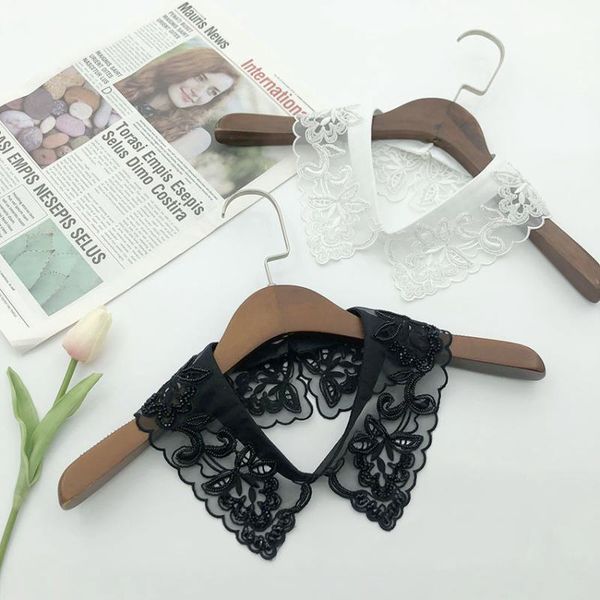 bow ties korean embroidered lace handmade beads fake collars for women half shirt blouse detachable collar nep kraagie, Black;gray
bow ties korean embroidered lace handmade beads fake collars for women half shirt blouse detachable collar nep kraagie, Black;gray