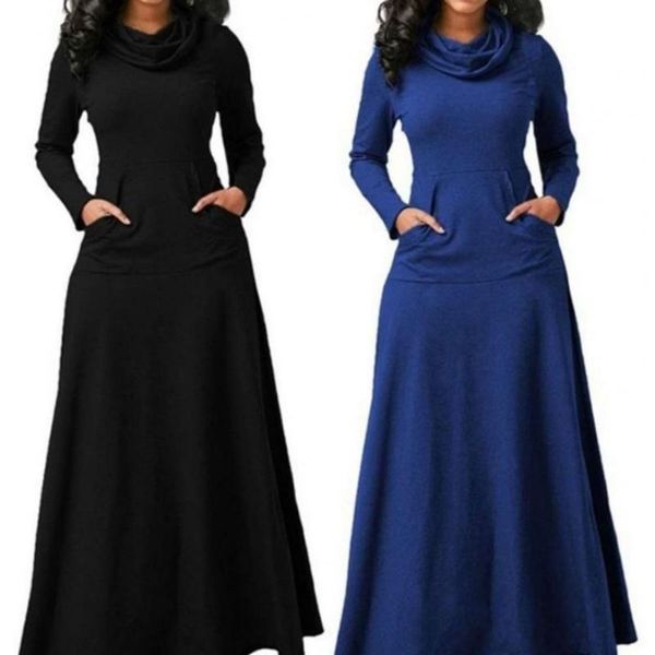 casual dresses female clothes stylish leisure big pocket women dress elegant autumn long sleeve for daily wear, Black;gray
casual dresses female clothes stylish leisure big pocket women dress elegant autumn long sleeve for daily wear, Black;gray