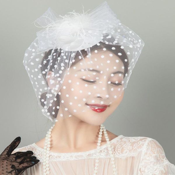 bridal veils women hair accessories wedding decorated european style feather fascinator cocktail party hat headwear, Black
bridal veils women hair accessories wedding decorated european style feather fascinator cocktail party hat headwear, Black
