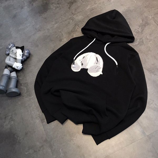hairless flocking embroidery black hooded sweater women's spring and autumn new terry thickened letter printed long sleeve coat
hairless flocking embroidery black hooded sweater women's spring and autumn new terry thickened letter printed long sleeve coat