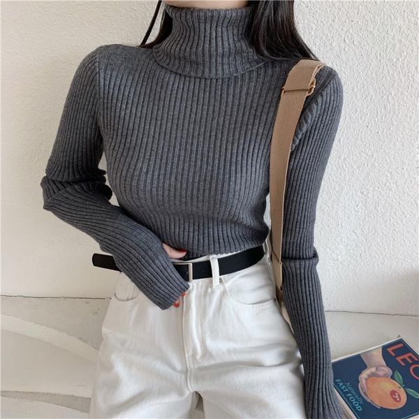 female spring casual style pullover turtleneck full sleeve slim fit hole for women women's sweaters, White;black
female spring casual style pullover turtleneck full sleeve slim fit hole for women women's sweaters, White;black
