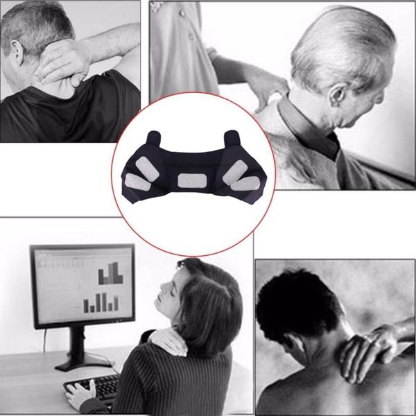heat therapy pad shoulder protector support body relief health care heating belt back, Black;blue
heat therapy pad shoulder protector support body relief health care heating belt back, Black;blue