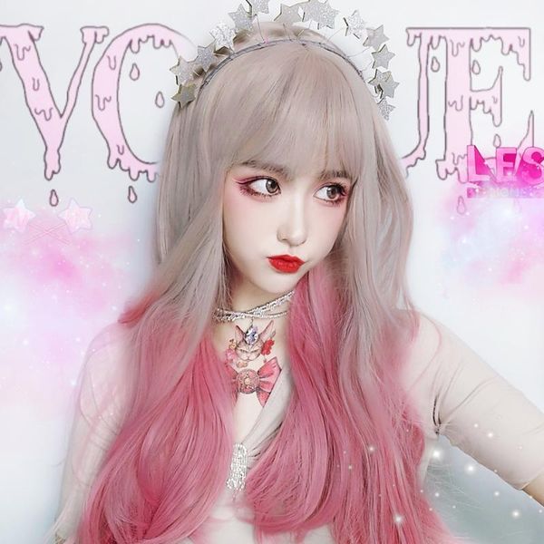 synthetic wigs huaya long pink wig cosplay with bangs/fringe lolita for women natural straight hair heat resistant, Black
synthetic wigs huaya long pink wig cosplay with bangs/fringe lolita for women natural straight hair heat resistant, Black